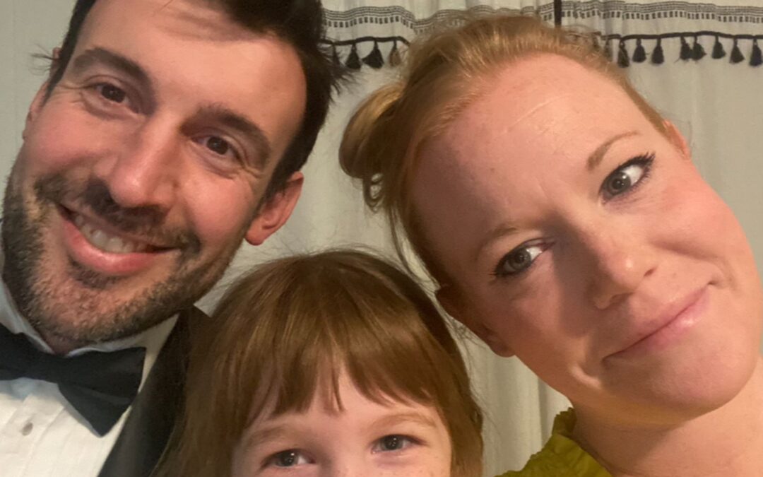 Zoé, Edoardo, and Olivia